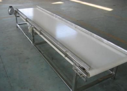 白色食品草藥輸送機 PU材質輸送帶