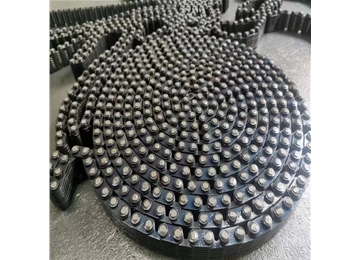 榮達齒形鏈條CL08節(jié)距12.7毫米外導15片高速靜音傳動鏈條